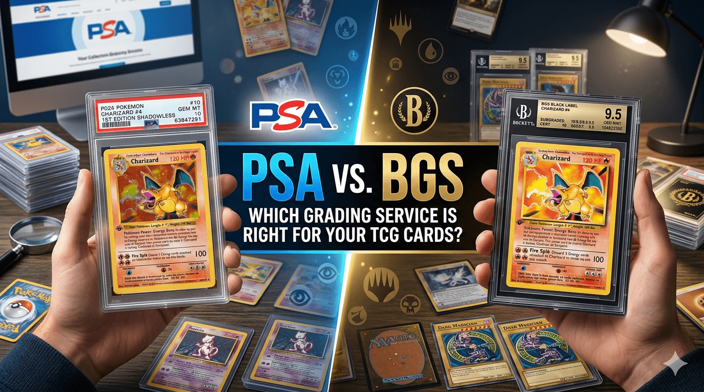 PSA vs BGS vs CGC: The 2026 Card Grading Guide